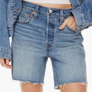 Levi 501 denim shorts